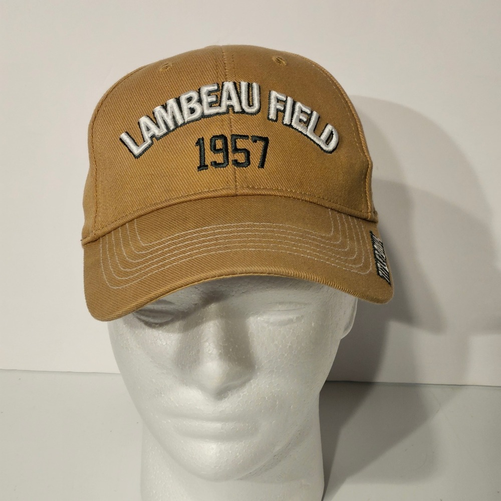 '47 Brand Lambeau Field Hat OSFA Tan 1957 Titletown Frozen Tundra Cap
